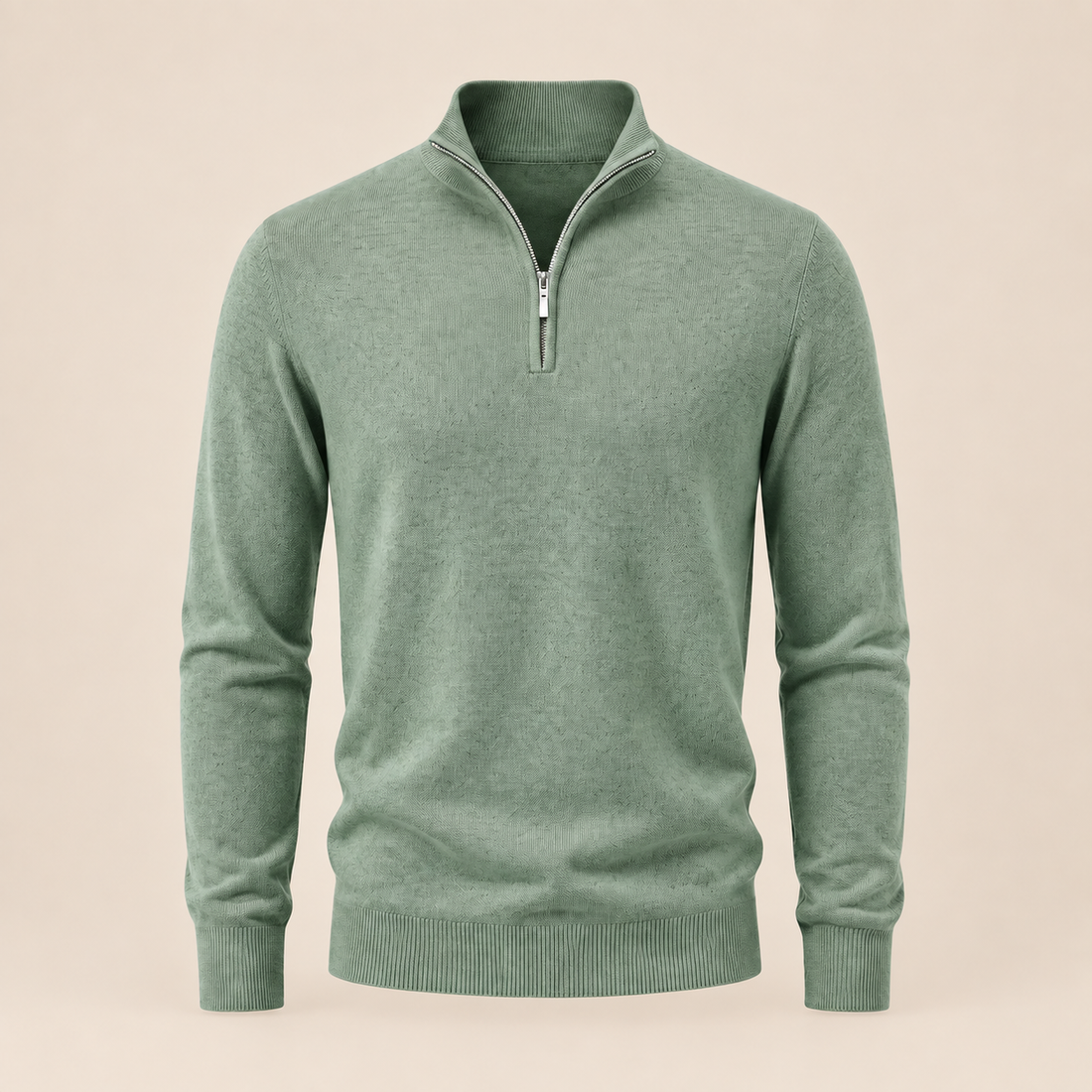 Wygodny sweter męski half zip