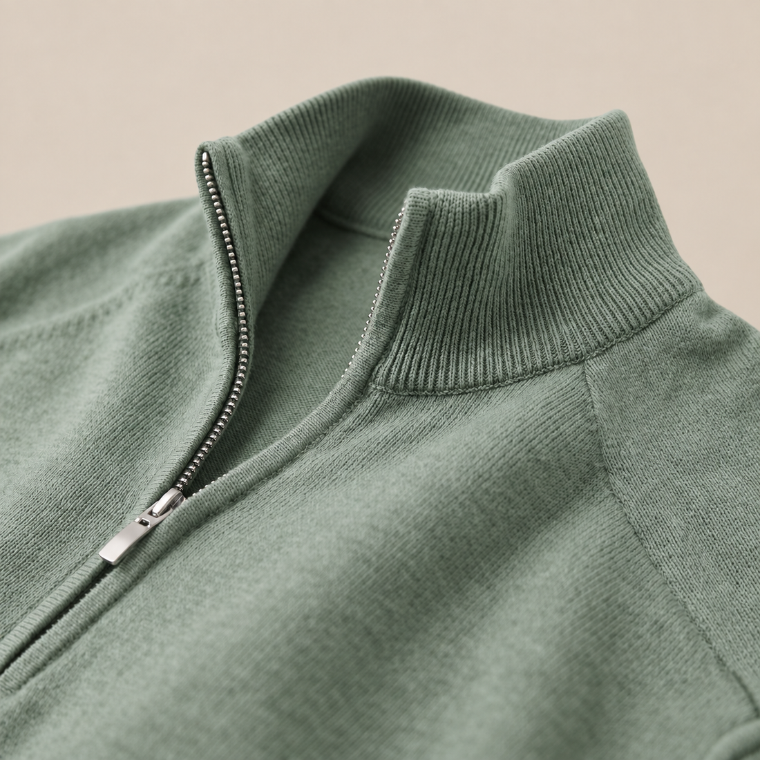 Wygodny sweter męski half zip
