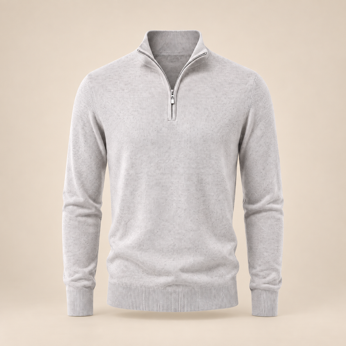 Wygodny sweter męski half zip