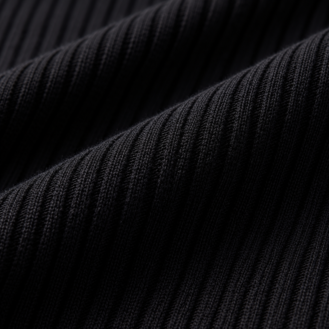 Prążkowana koszula męska z kołnierzem kubańskim