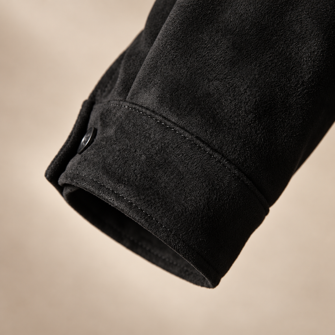 Zamszowa kurtka męska Harrington typu bomber