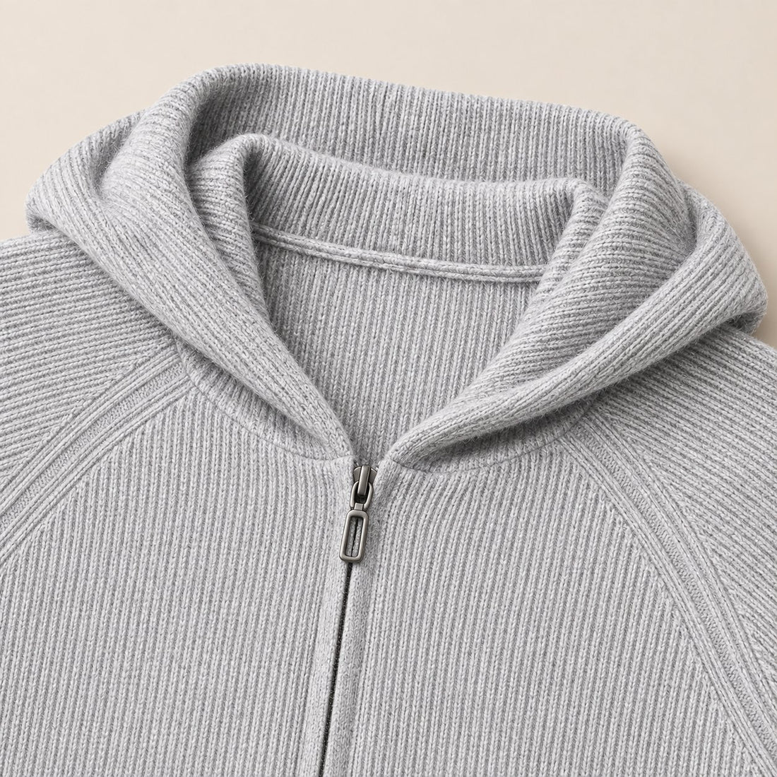 Bluza męska z kapturem rozpinana na zamek