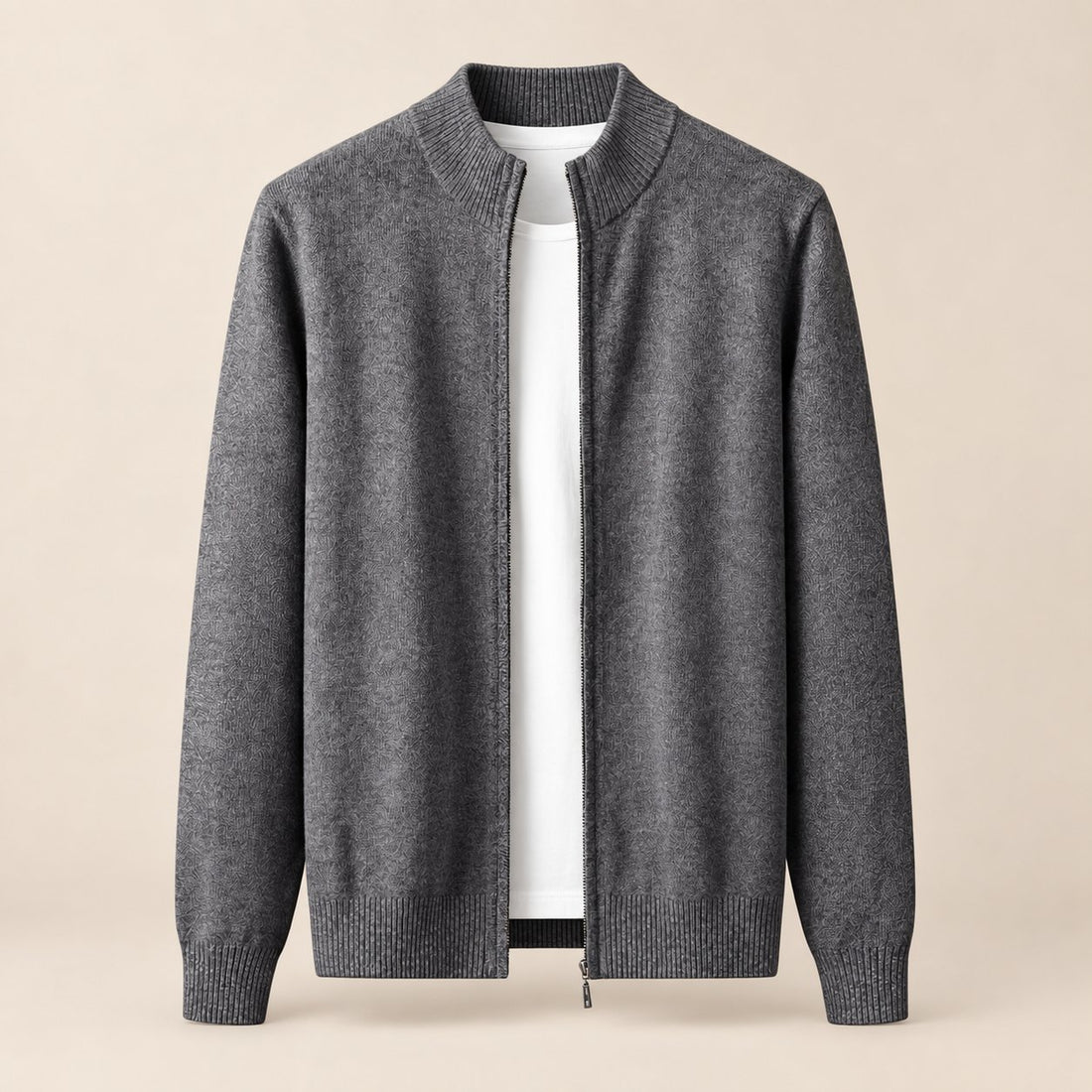 Stylowy i wygodny sweter męski na zamek