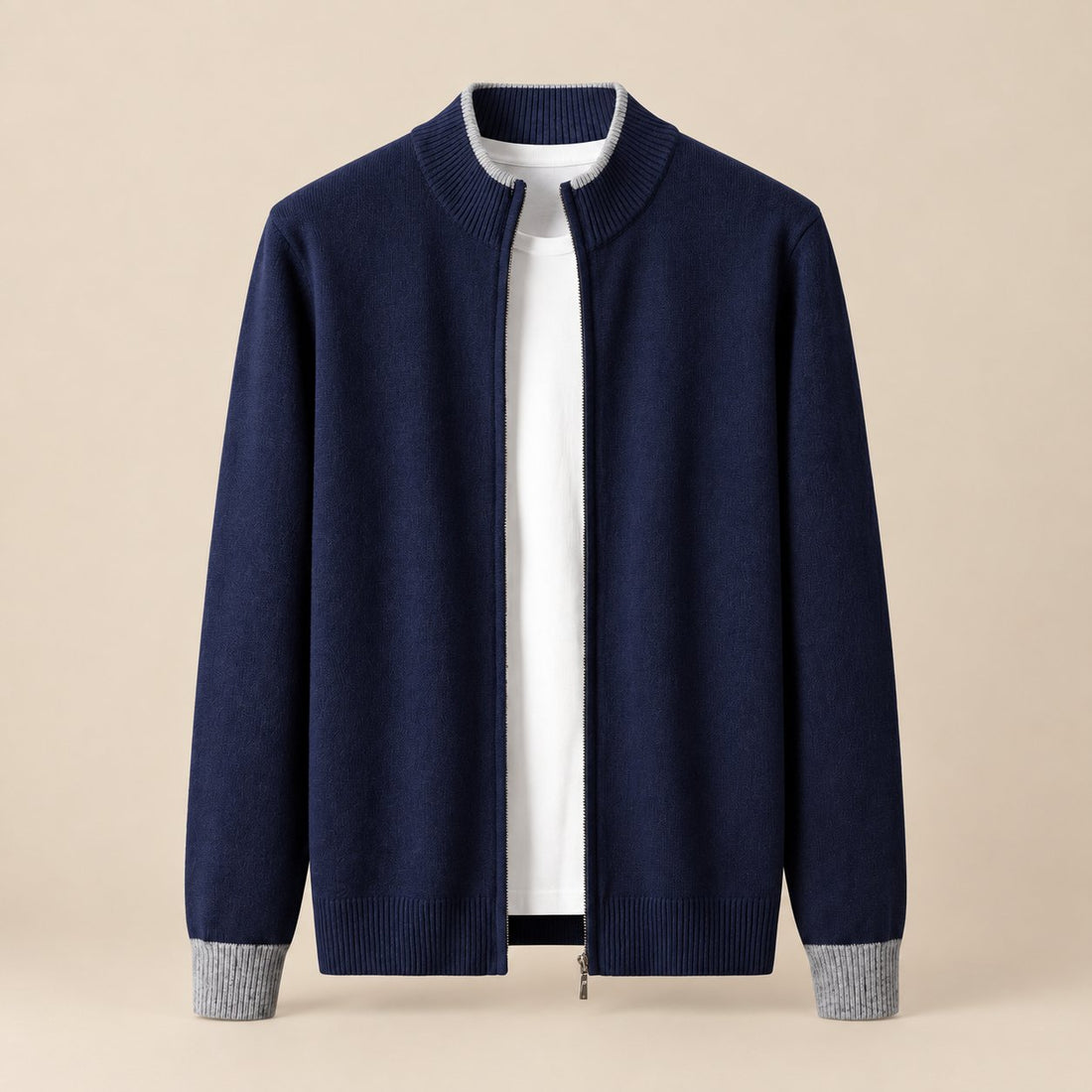 Stylowy i wygodny sweter męski na zamek