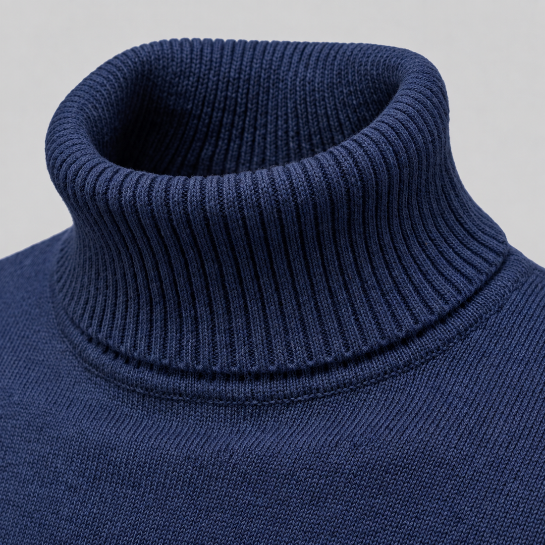 Golf męski slim fit z dzianiny wiskozowej
