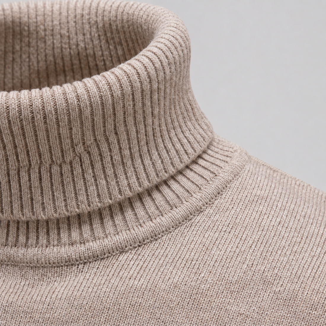 Golf męski slim fit z dzianiny wiskozowej
