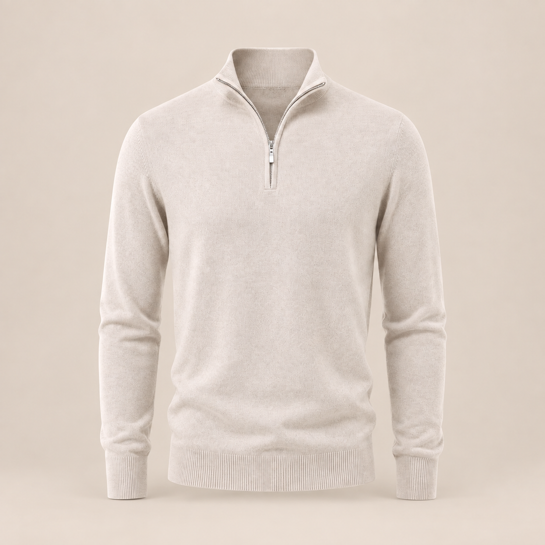 Wygodny sweter męski half zip