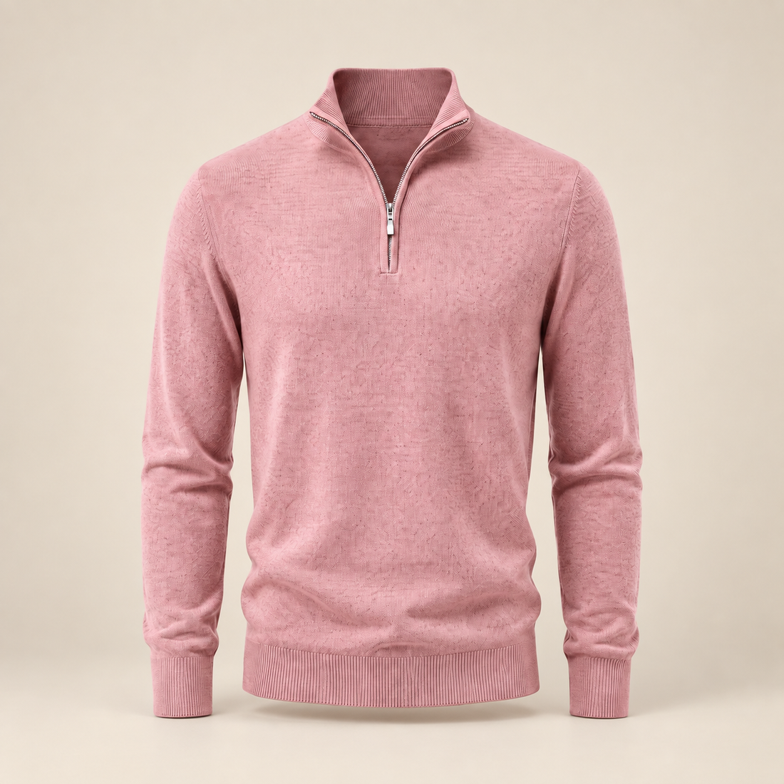 Wygodny sweter męski half zip