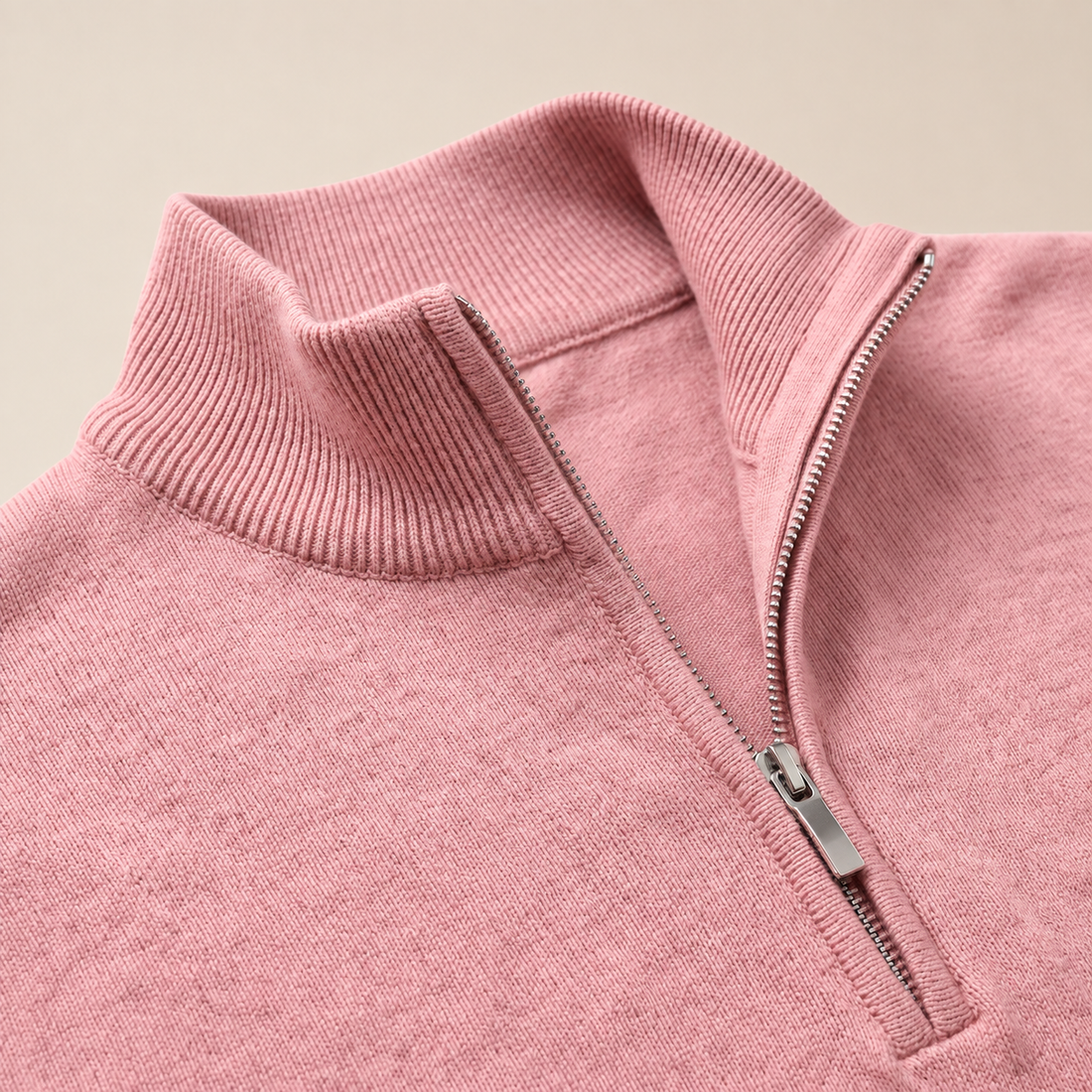 Wygodny sweter męski half zip