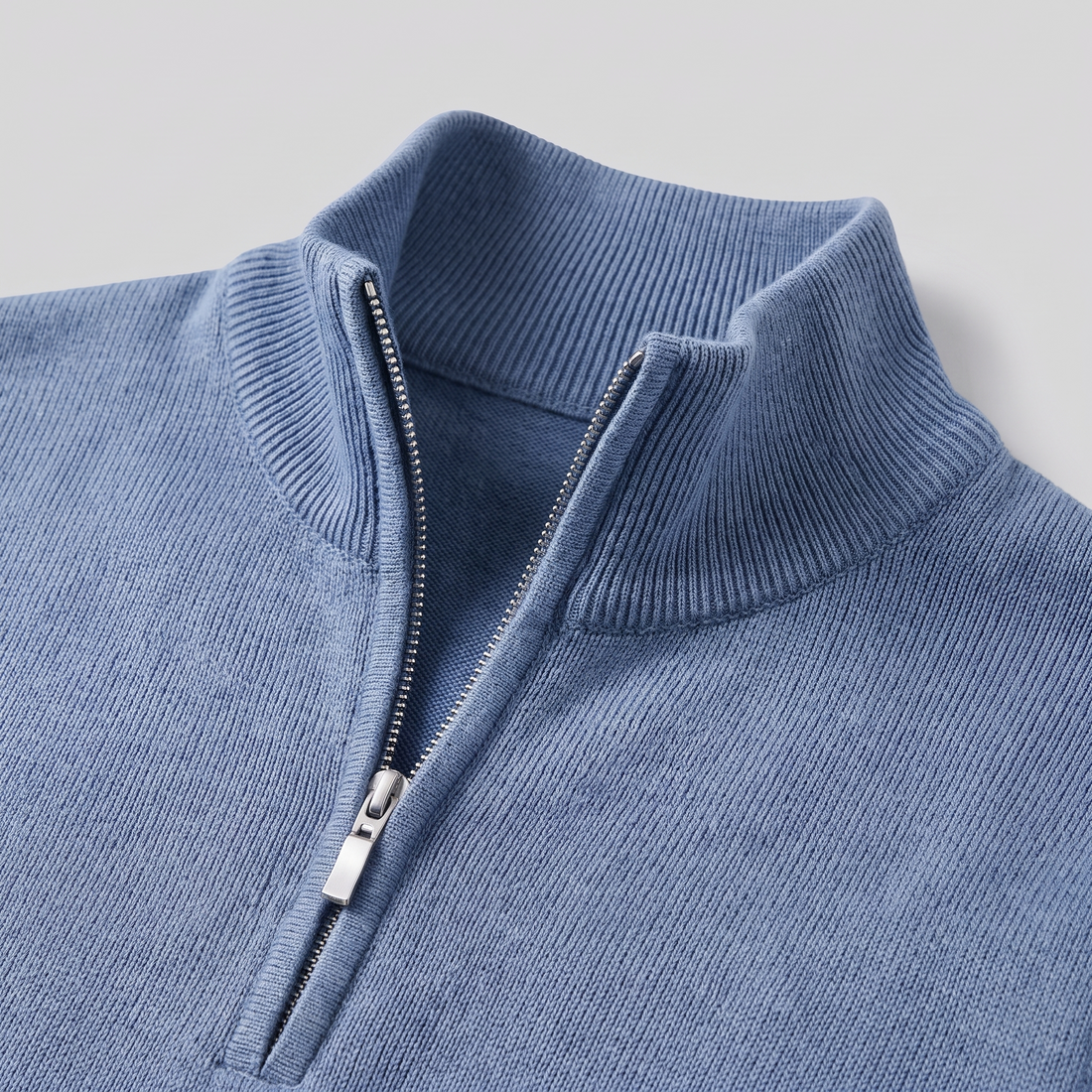 Wygodny sweter męski half zip
