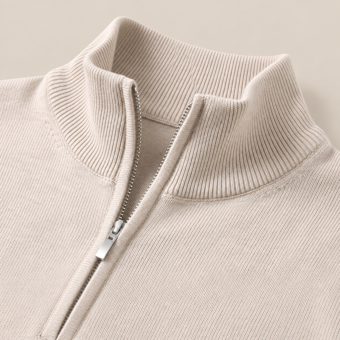Wygodny sweter męski half zip