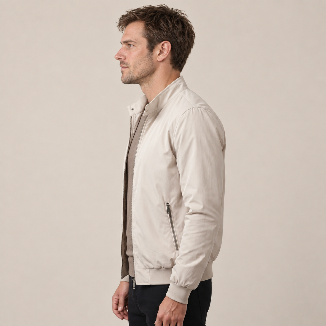Kurtka męska Harrington typu bomber