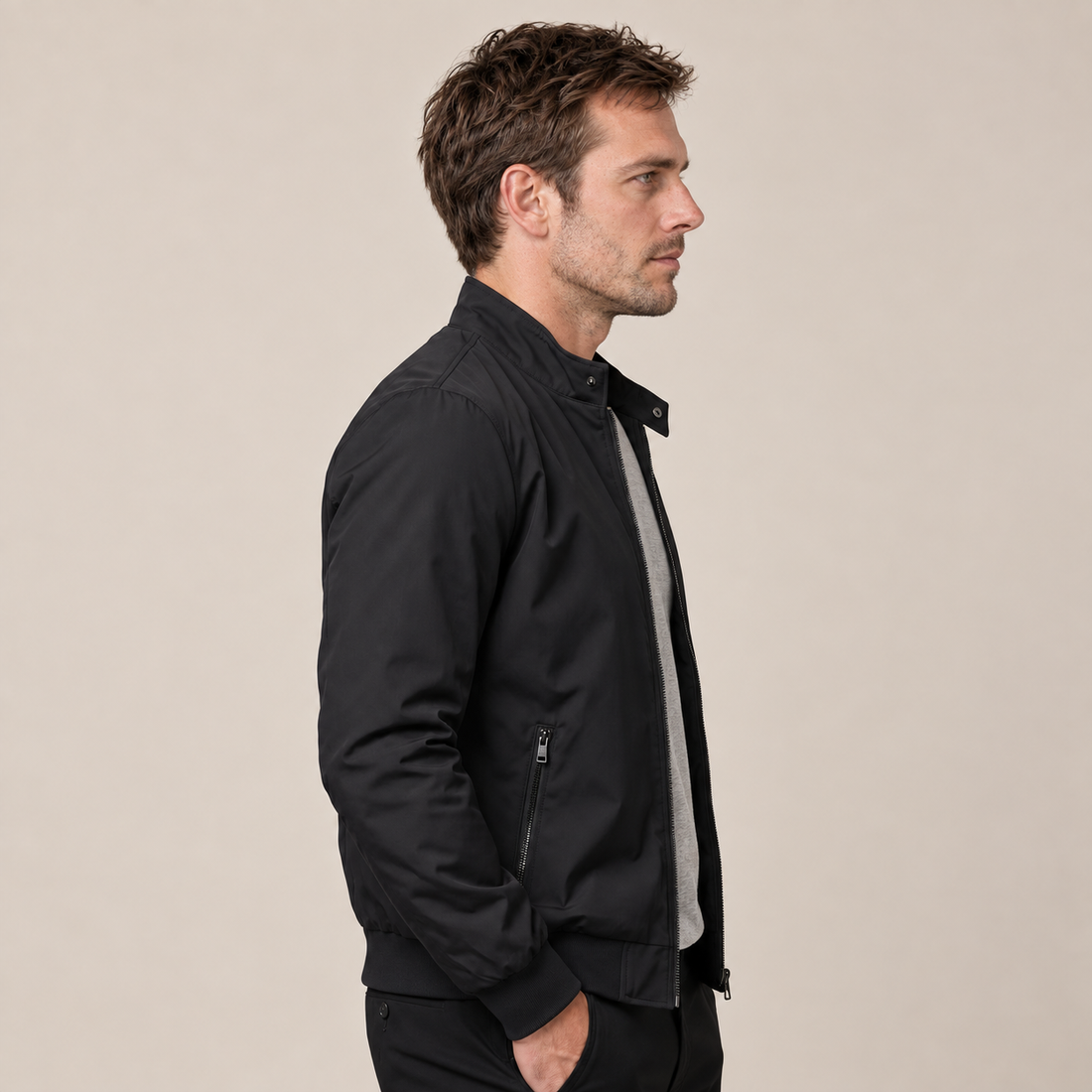 Kurtka męska Harrington typu bomber