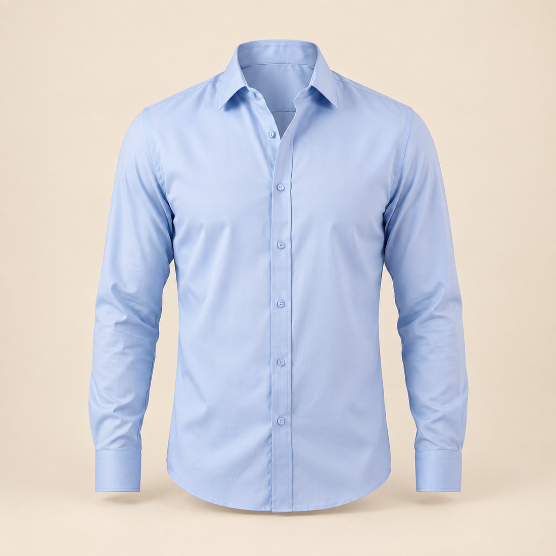 Koszula męska wizytowa slim fit z klasycznym kołnierzykiem