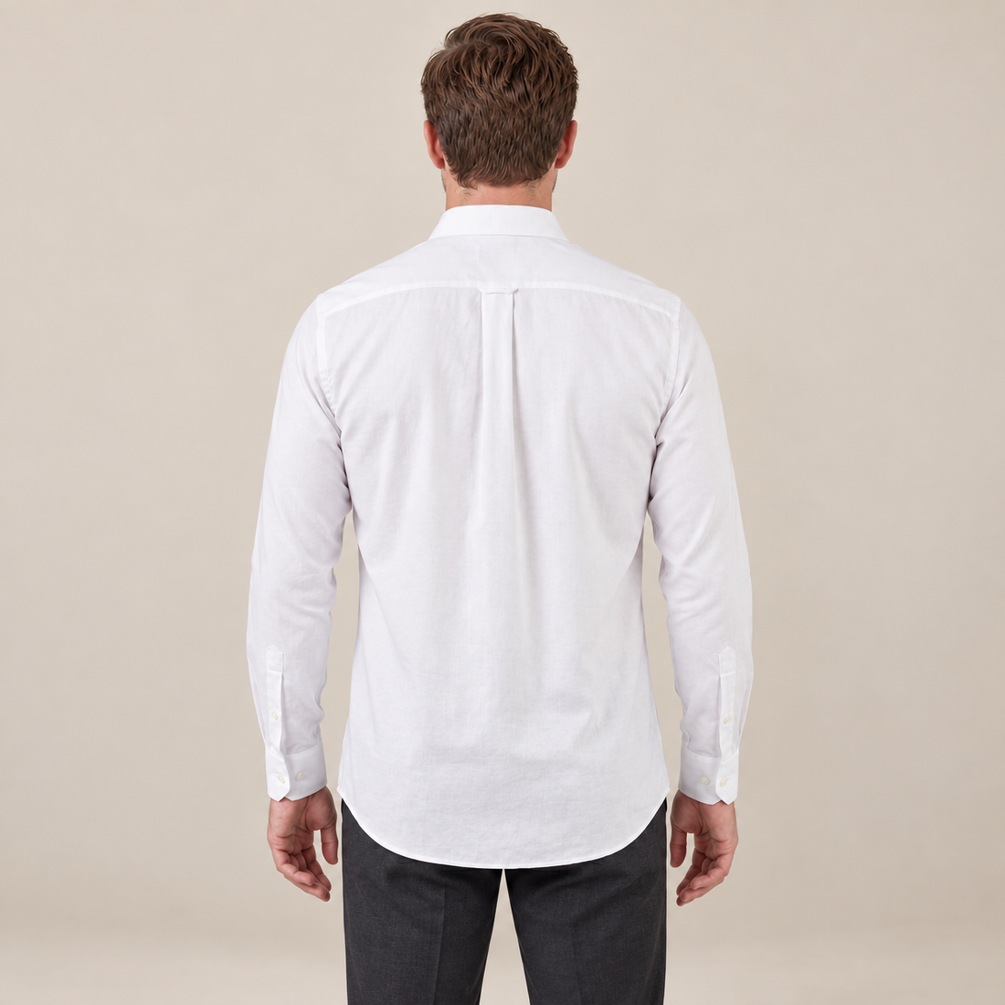 Koszula męska wizytowa slim fit z klasycznym kołnierzykiem
