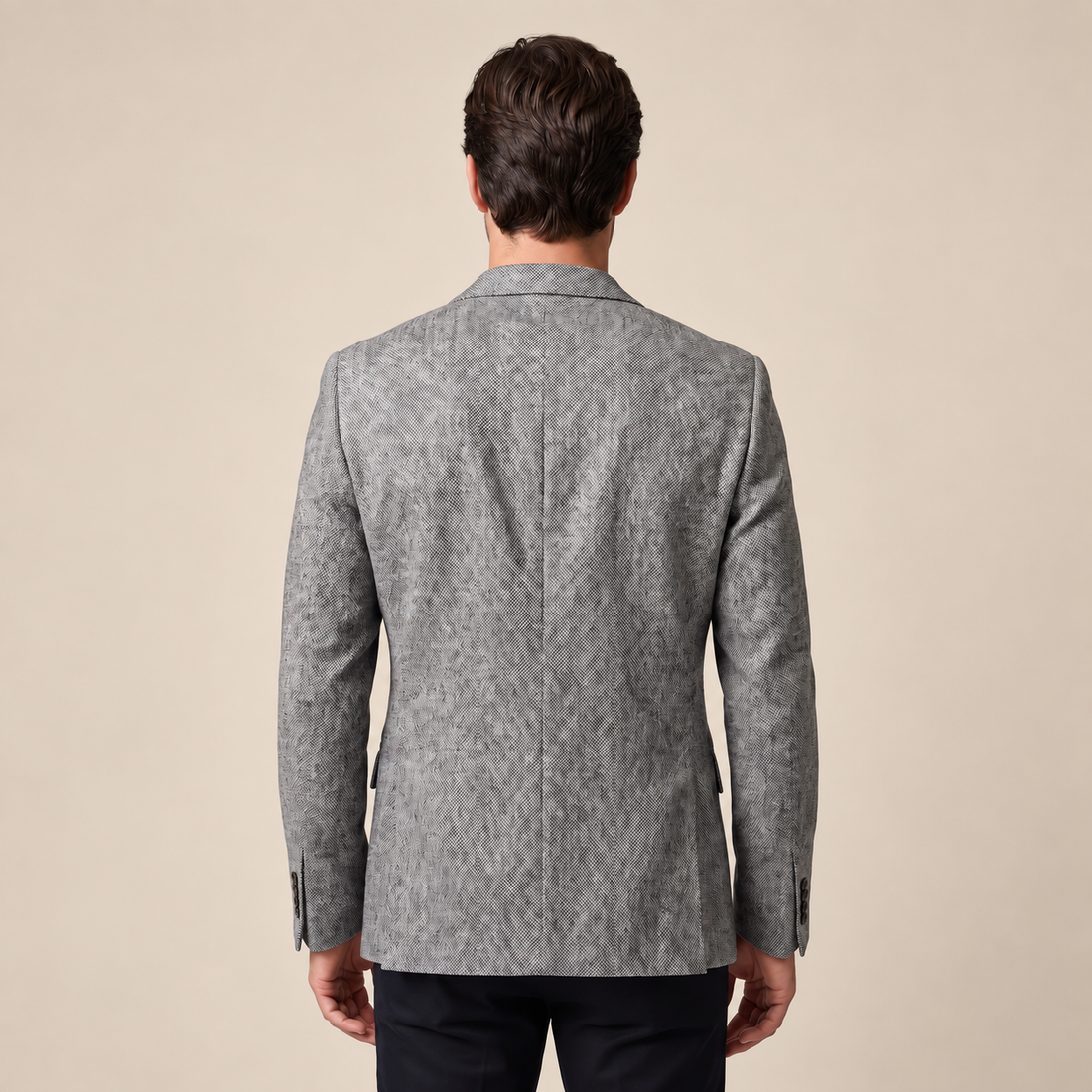 Marynarka męska zimowa slim fit