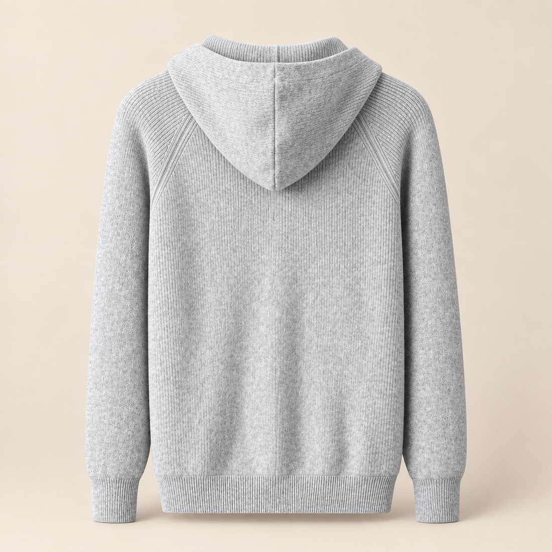 Bluza męska z kapturem rozpinana na zamek