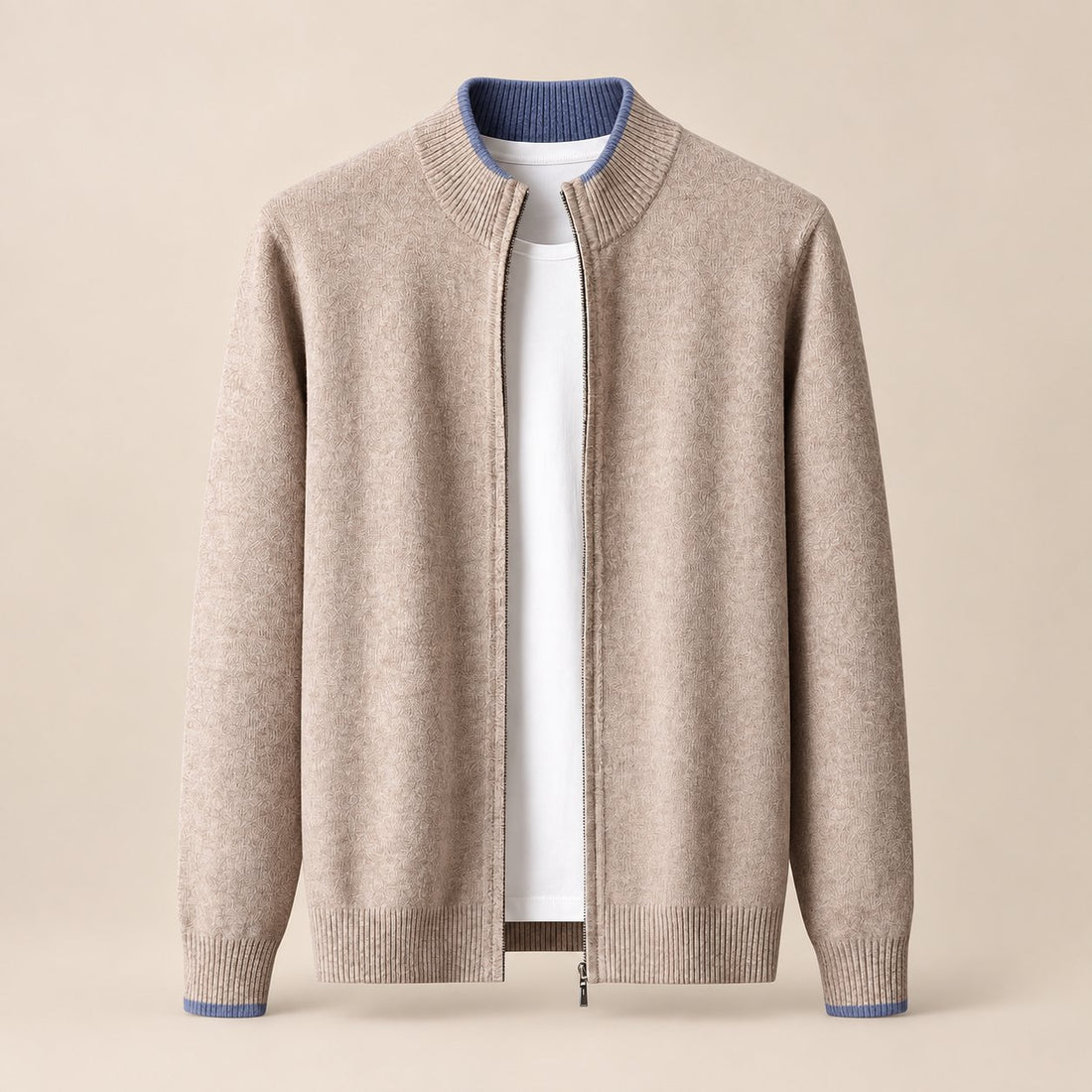 Stylowy i wygodny sweter męski na zamek