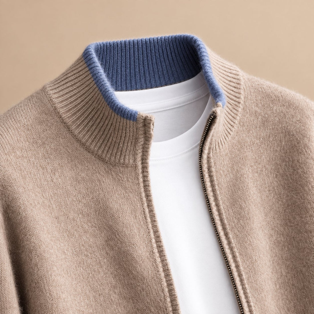 Stylowy i wygodny sweter męski na zamek